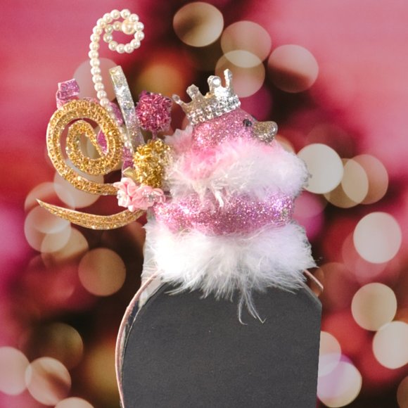 Pink Christmas Headband, Ugly Sweater Contest, University of Oregon Ducks - Picture 15 of 15